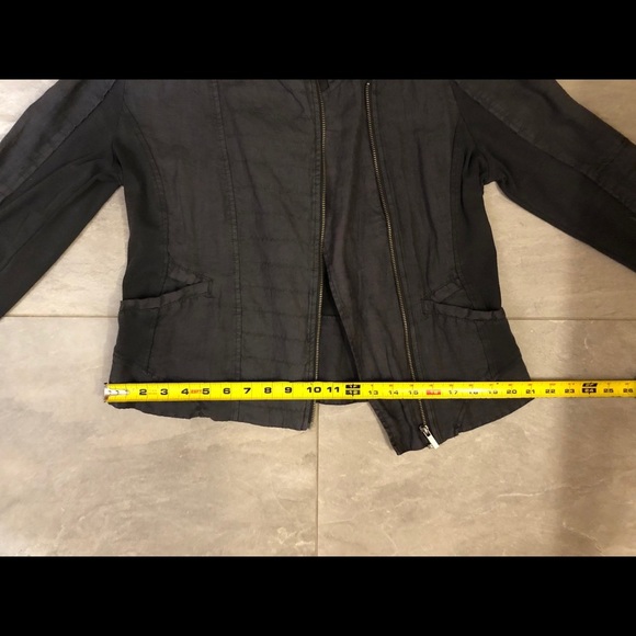 Sandwich Grey Linen Jacket - Picture 8 of 8